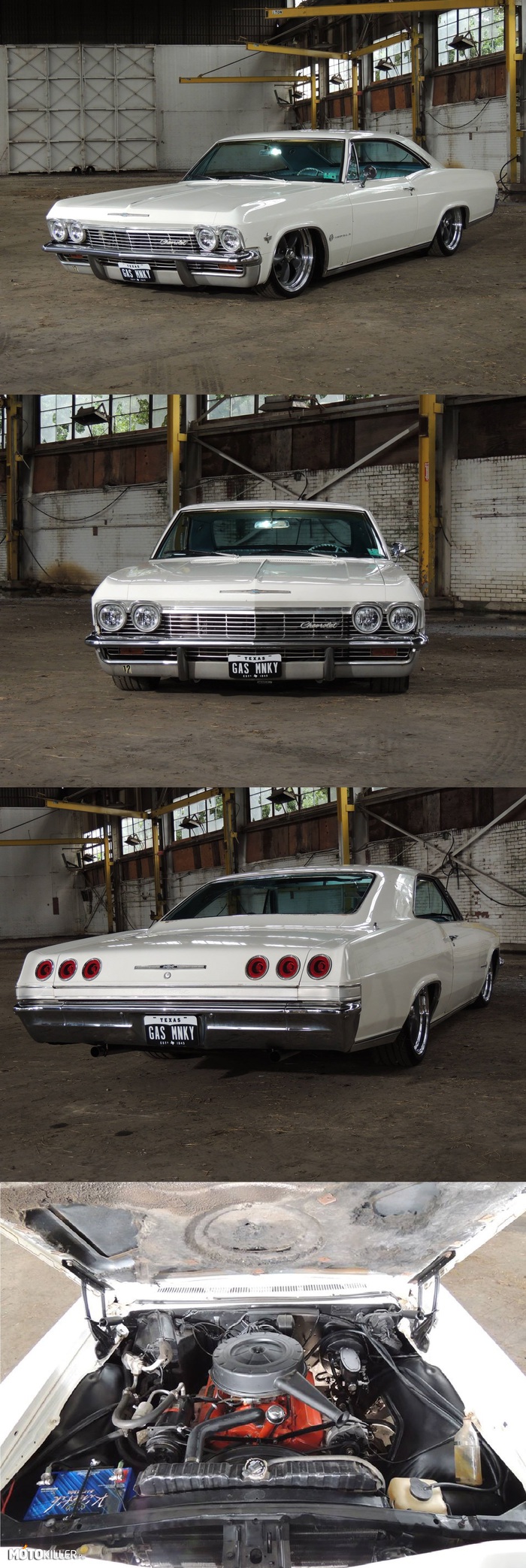 Chevrolet Impala – 1965, od ekipy Gas Monkey Garage. 
