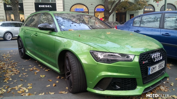 Audi RS6 – Napotkany w Pradze 
